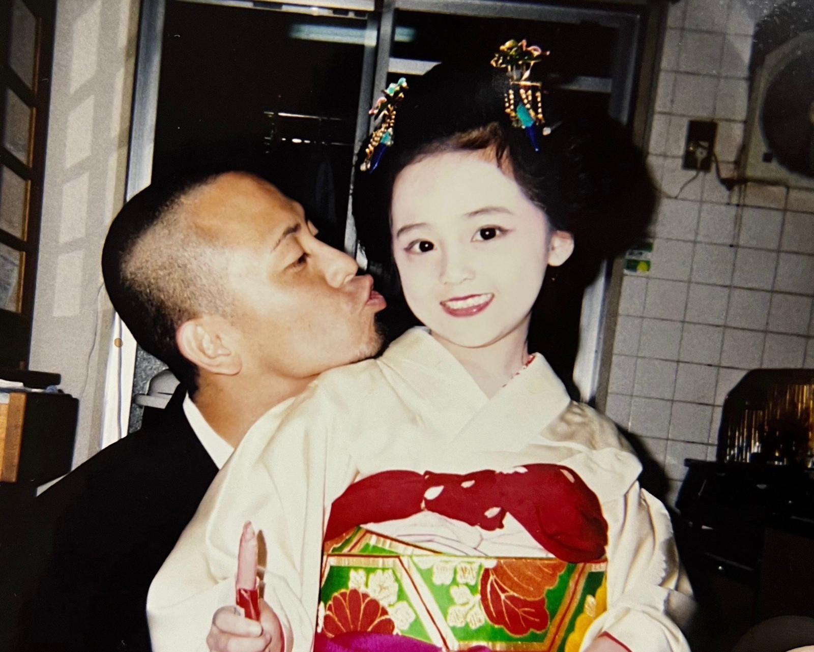 中川心公開兒時照片證明天生美人胚子。