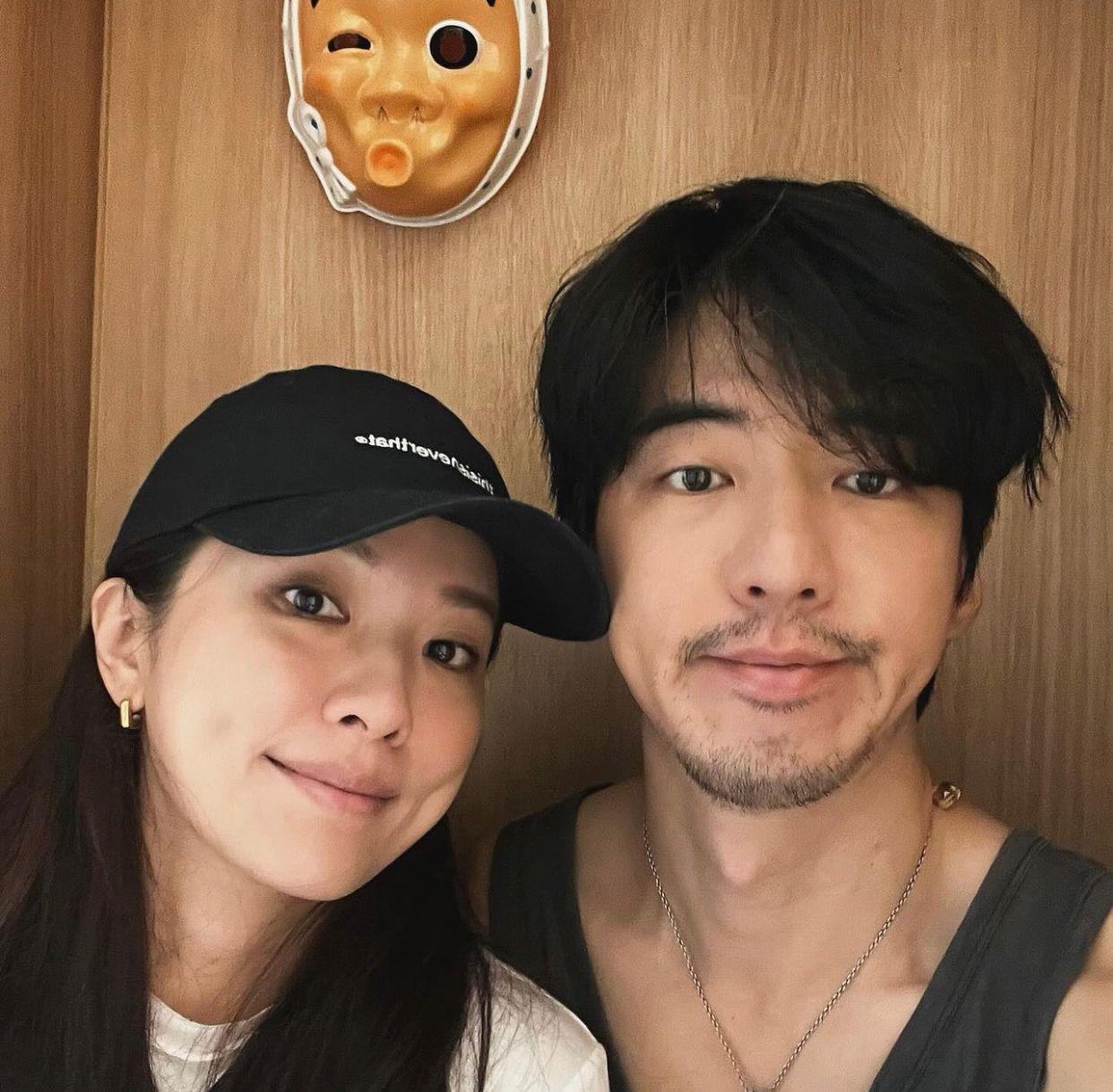 傅孟柏與經理人女友安安交往11年修成正果。