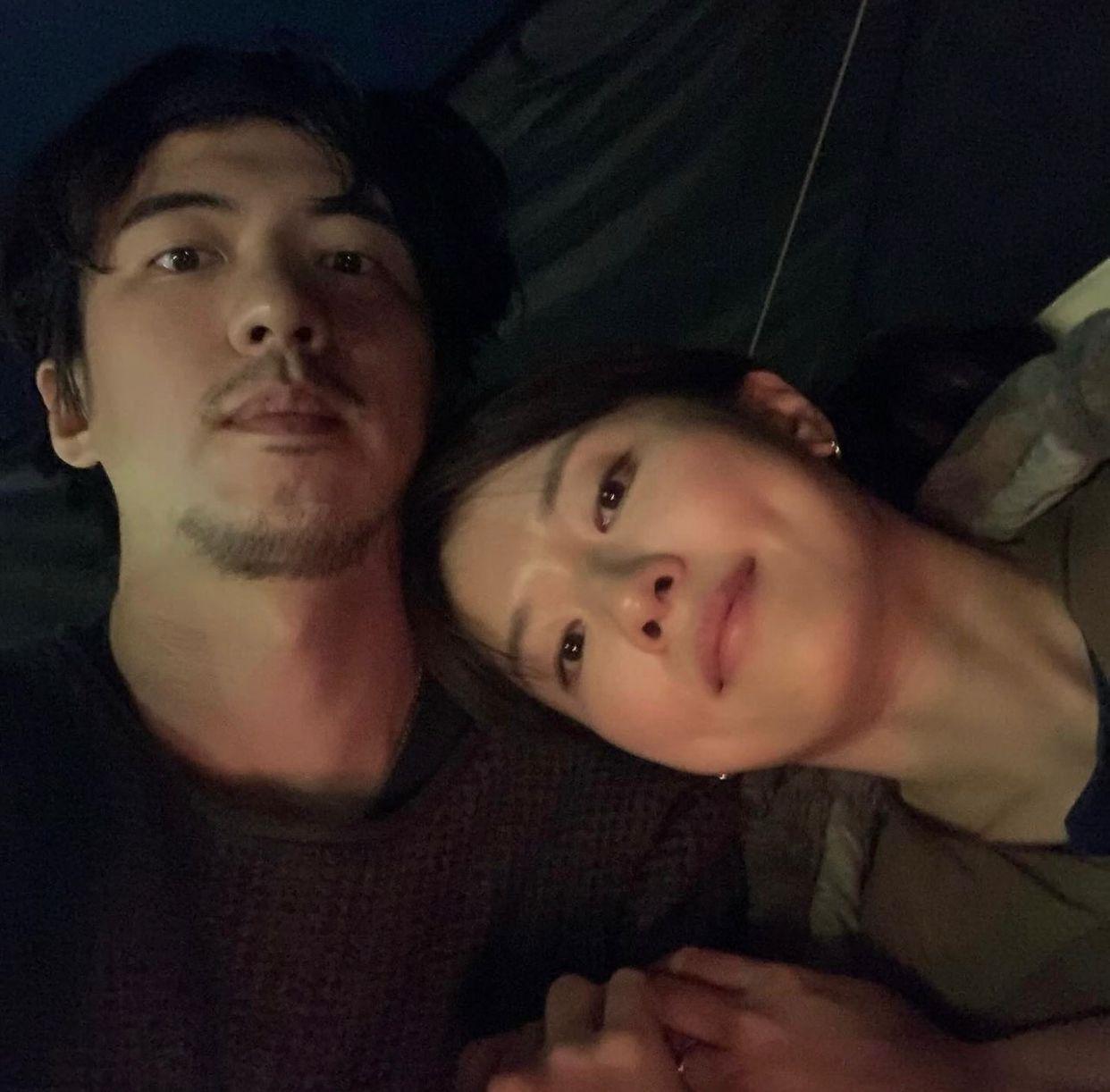 傅孟柏與經理人女友安安交往11年修成正果。