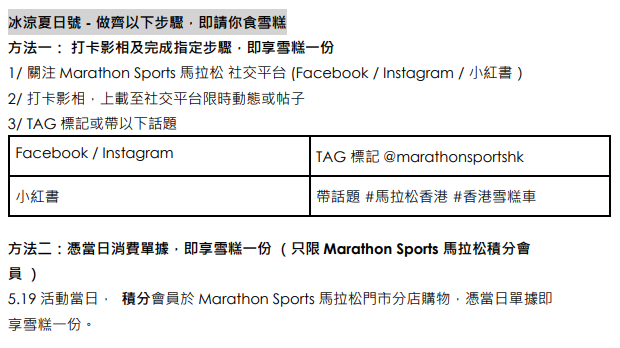 冰涼夏日號─做齊以下步驟,即請你食雪糕