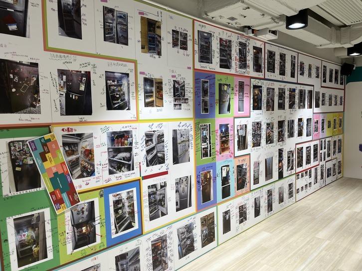 工作坊自3月起收集109個雪櫃。(陳詠琳攝)