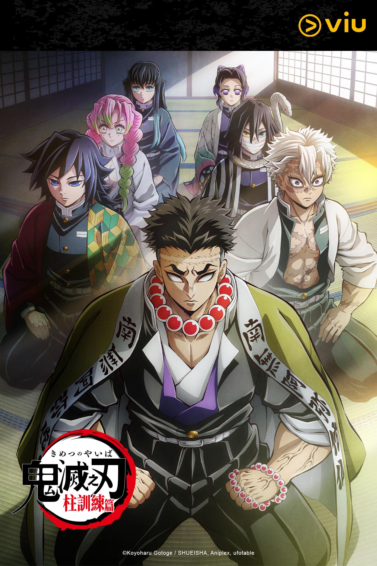 《鬼滅之刃 柱訓練篇》定5月12日在開播,「黃Viu煲劇平台」將會全港優先緊貼日本免費上架。