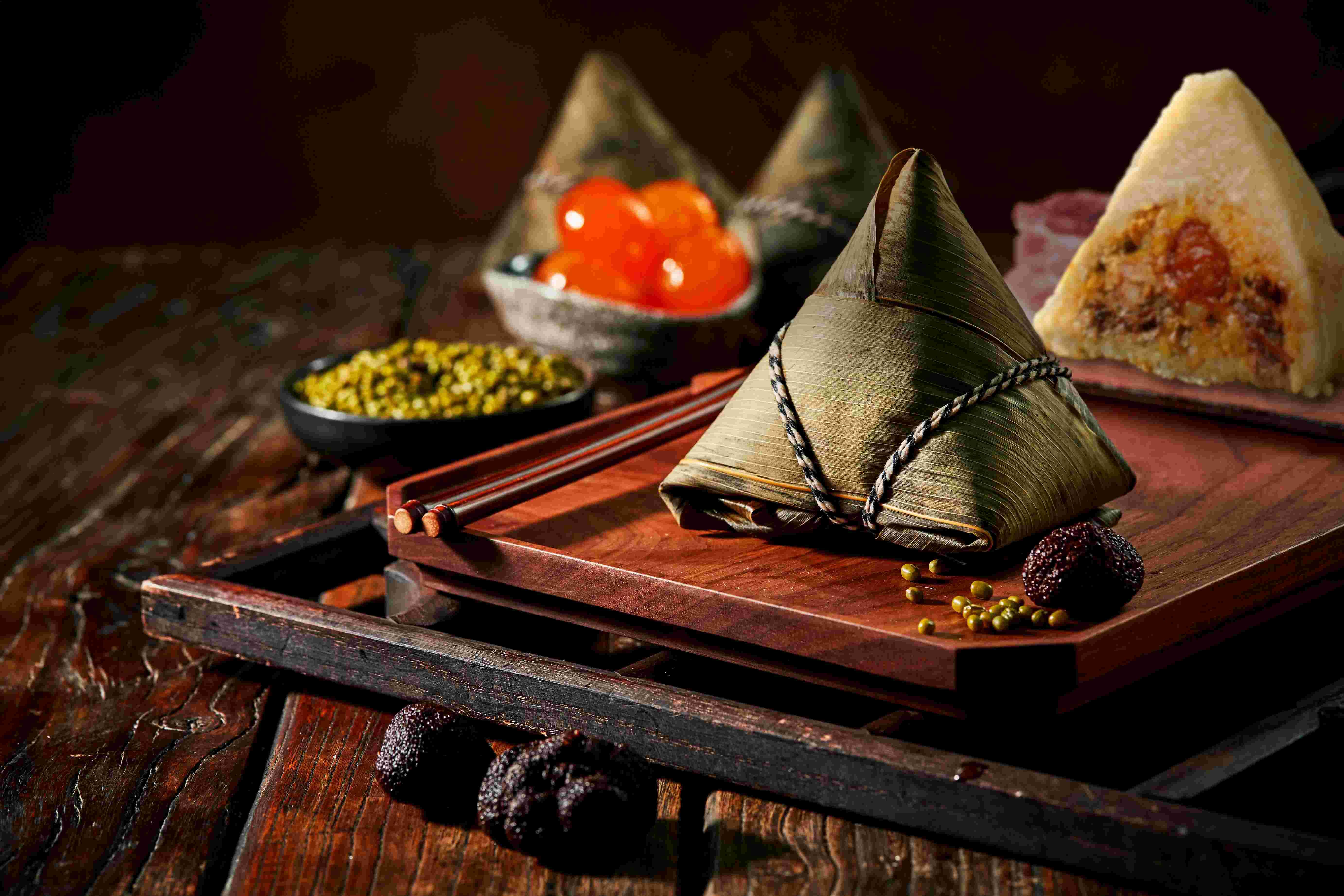 「松露黑毛豬粽」$69 /隻