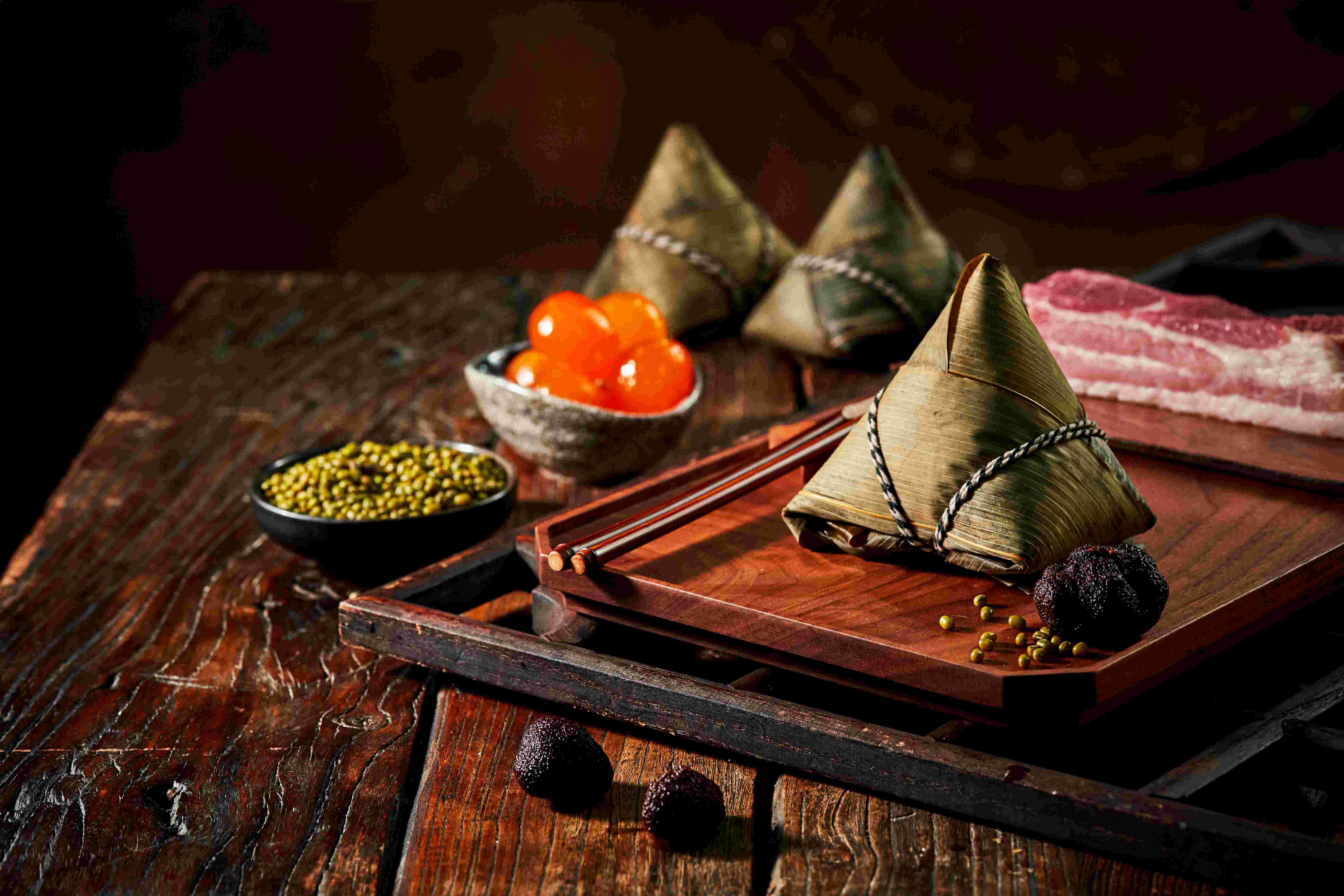 「松露黑毛豬粽」$69 /隻