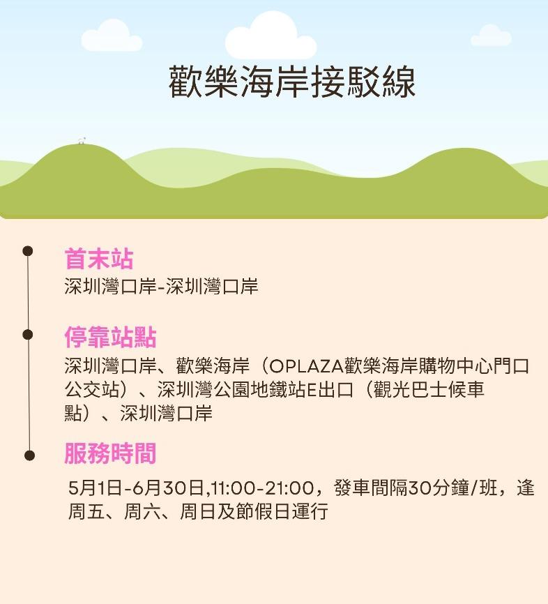 深圳灣口岸接駁巴士