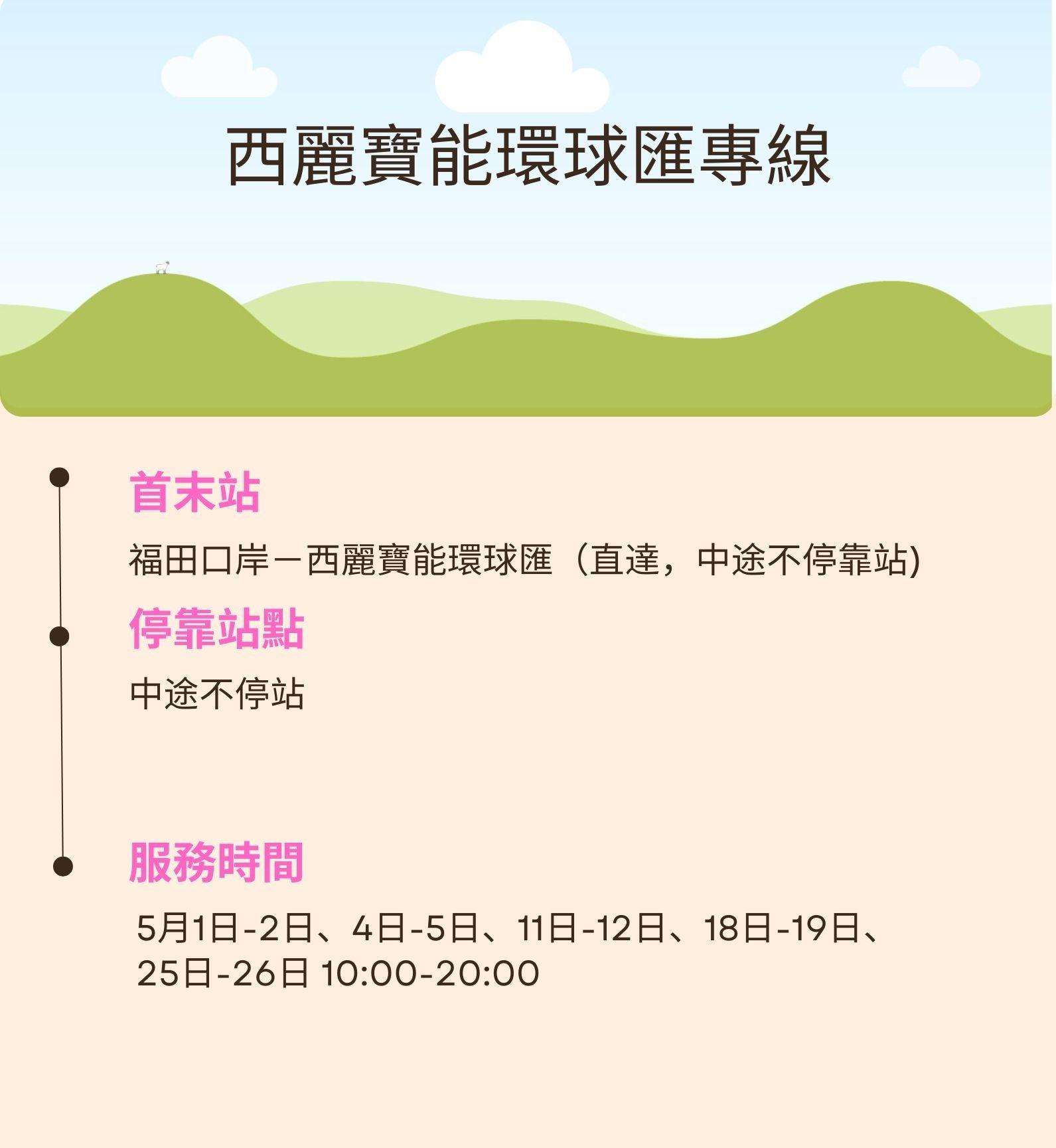 福田口岸接駁巴士