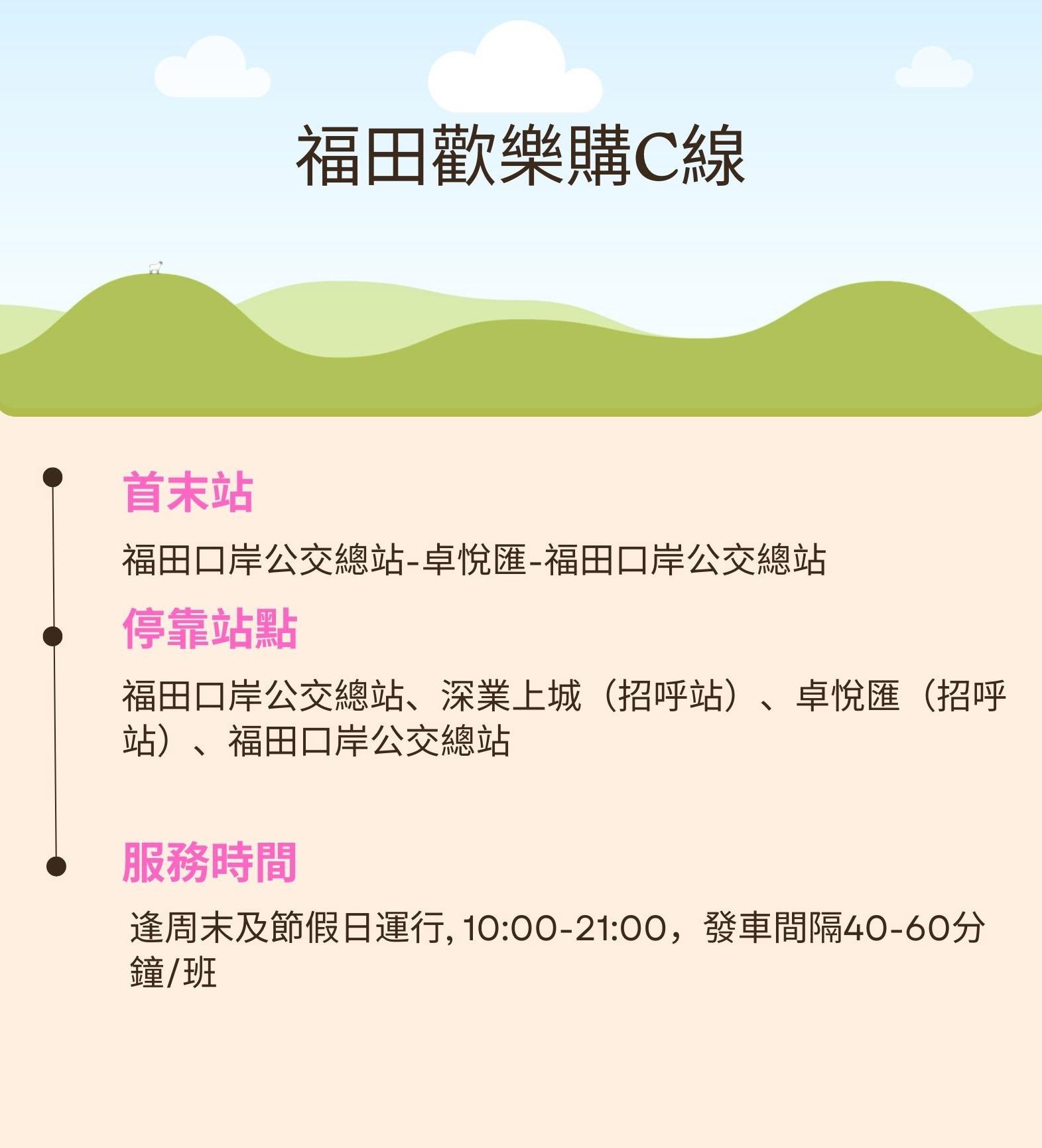 福田口岸接駁巴士