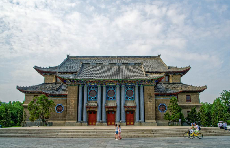 河南大學明倫校區大禮堂(資料圖片)