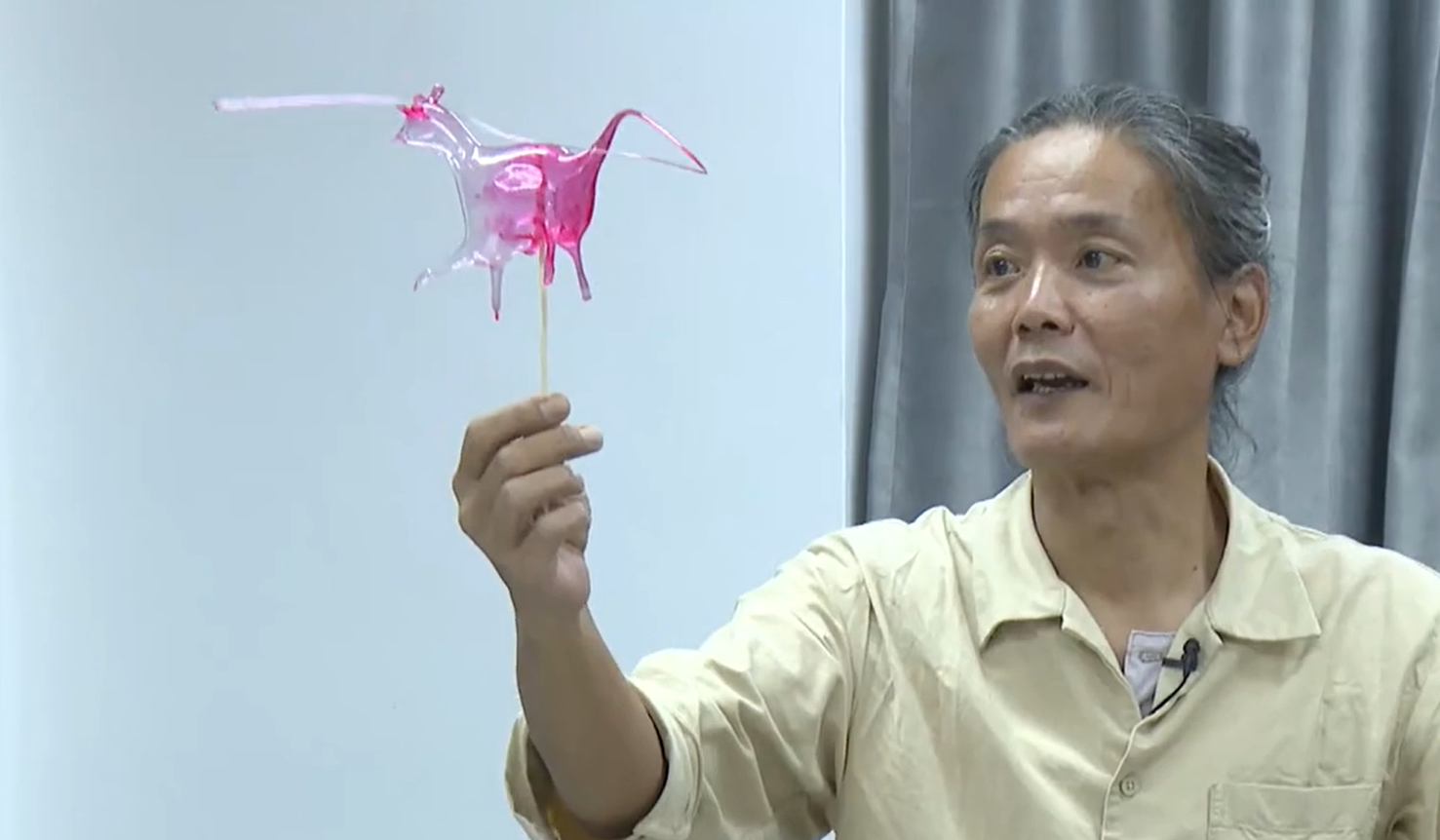 吹糖技藝是香港非物質文化遺產之一。