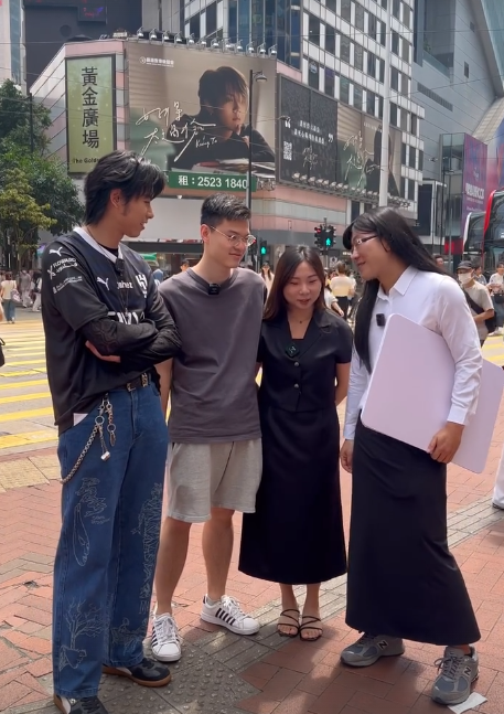 網民分享見到193及東方昇的情況。(網上截圖)