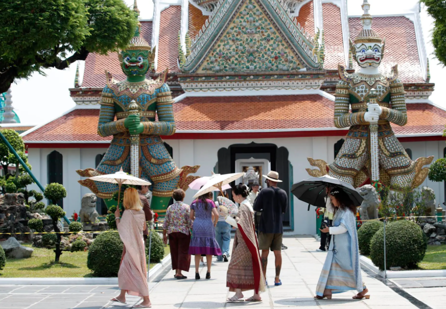 泰國今年熱浪不斷(網上圖片)