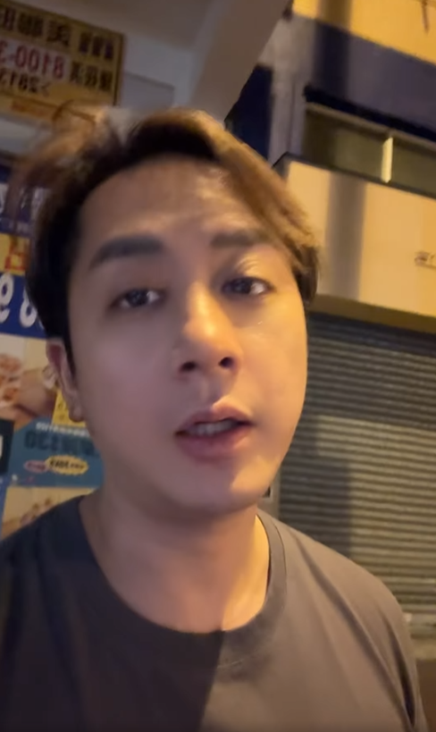 涂家堯深夜回家見到有人將倉鼠連物資放在的士上。