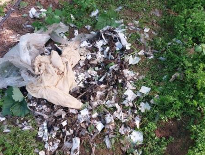 南韓軍方稱發現約150個北韓氣球,於周二晚上起越境飄入南韓境內。(網上圖片)