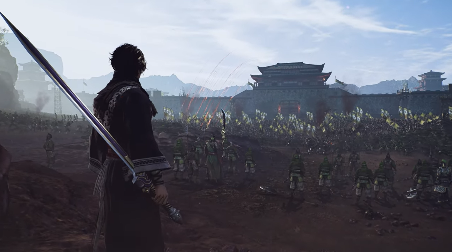 《三國無雙》系列將以「無名英雄」的自創角色進行遊戲。(影片截圖)