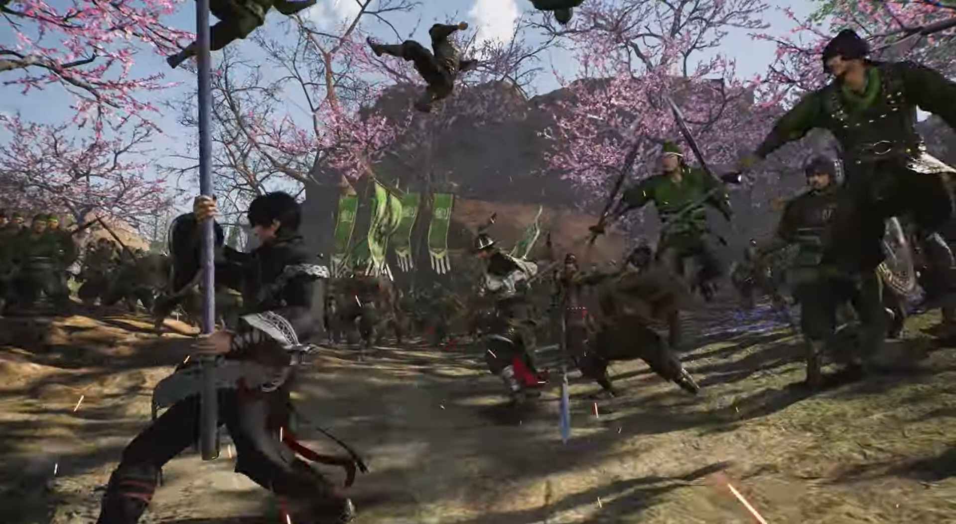 《三國無雙》系列將以「無名英雄」的自創角色進行遊戲。(影片截圖)