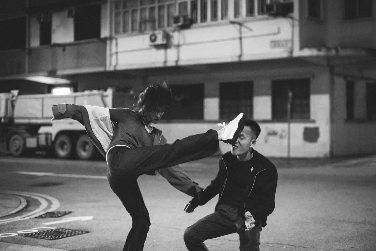 《打天下 2》有不少打鬥戲,鏡頭背後有血有汗,談善言一度受傷休養兩個月。