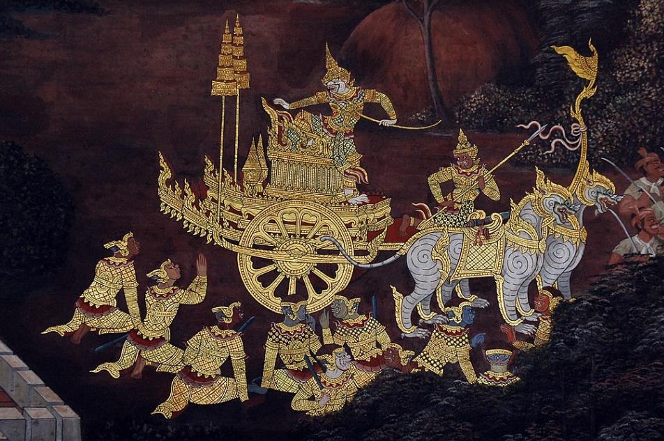 「拉瑪堅」(Ramakien)。(網上圖片)