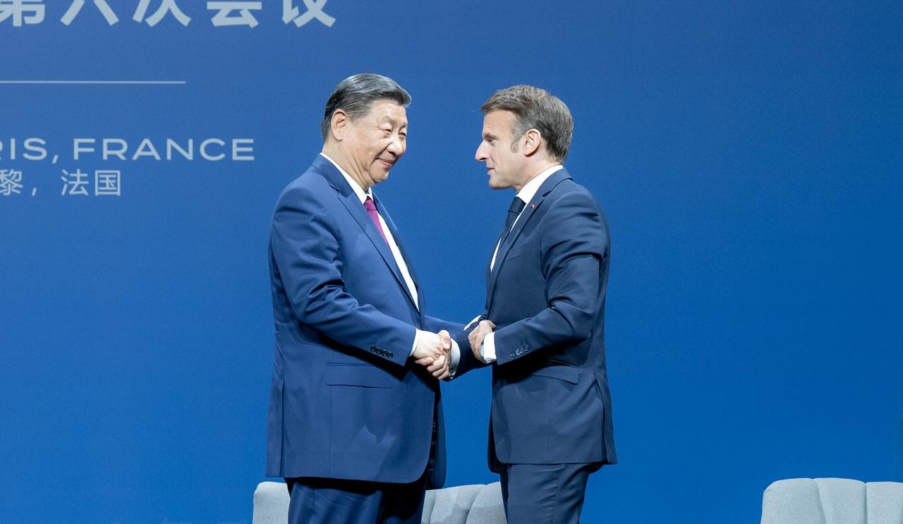 中法企業家委員會會議。(X)