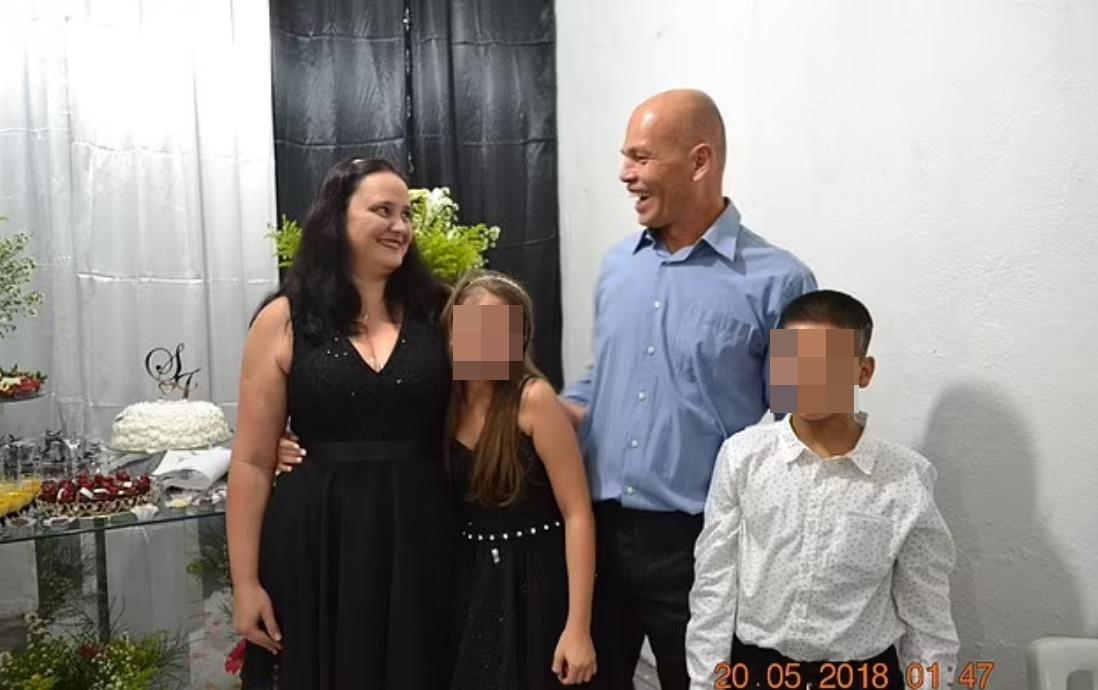 疑犯Igor Gomes與其養父、養母及姐姐。(X)