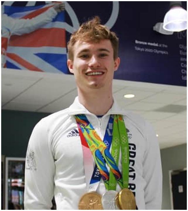 Jack Laugher MBE。(X)