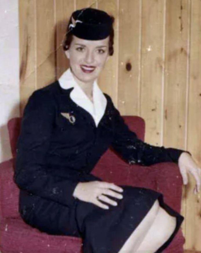 Bette Nash自1957年擔任空中服務員。(X)