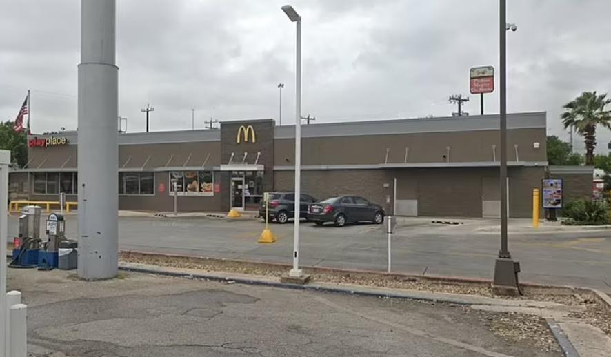 涉事聖安東尼奧(San Antonio)麥當勞。(X)