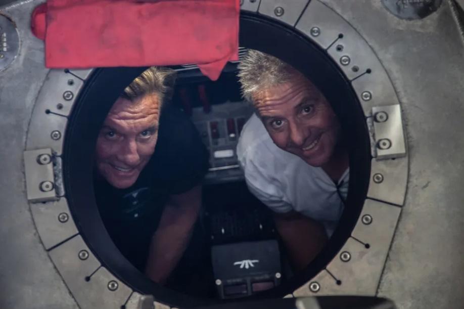 (左起)Larry Connor、Patrick Lahey。(X)