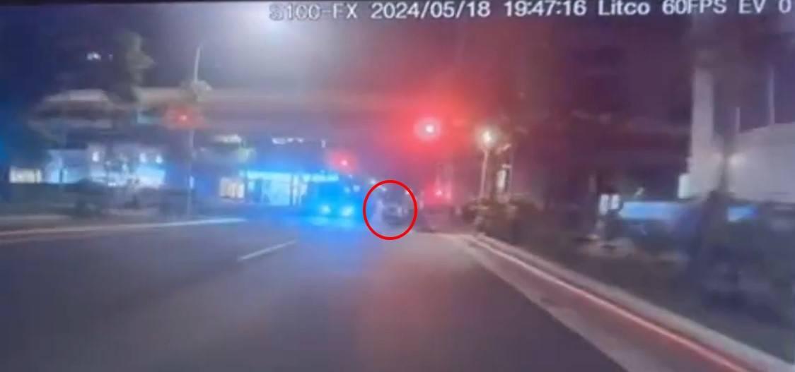 港母女台北遇「行人地獄」逐格睇