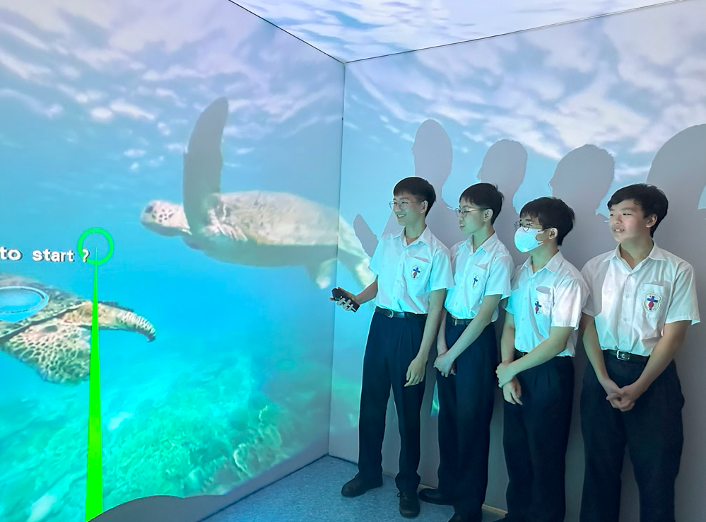 沉浸式專題研習,體驗海洋保育的重要。