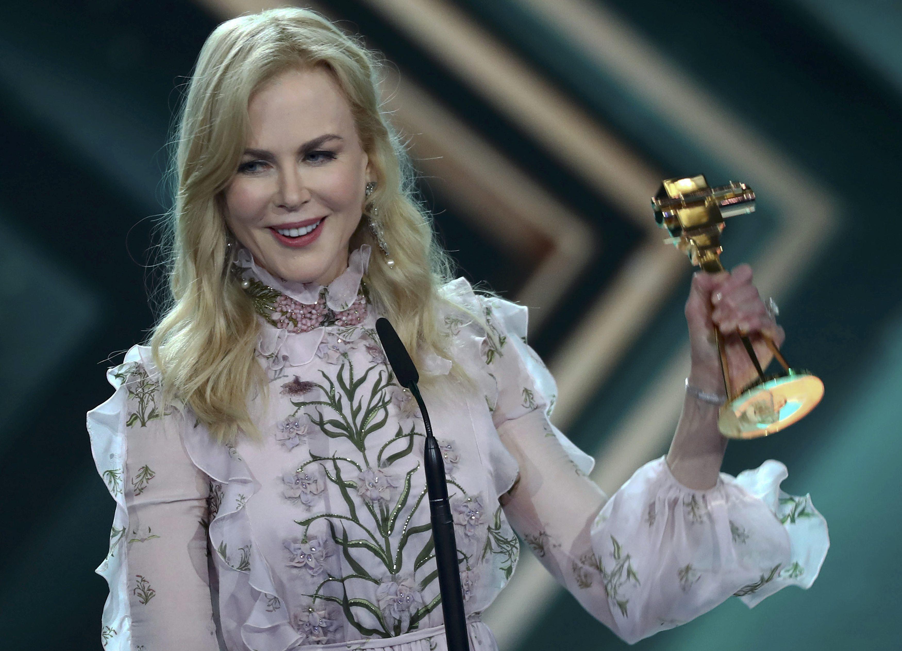 奧斯卡影后妮歌潔曼(Nicole Kidman)於2021年新冠疫情期間來港取景,拍攝美劇《Expats》,並租住「Carlye」洋房。(資料圖片)