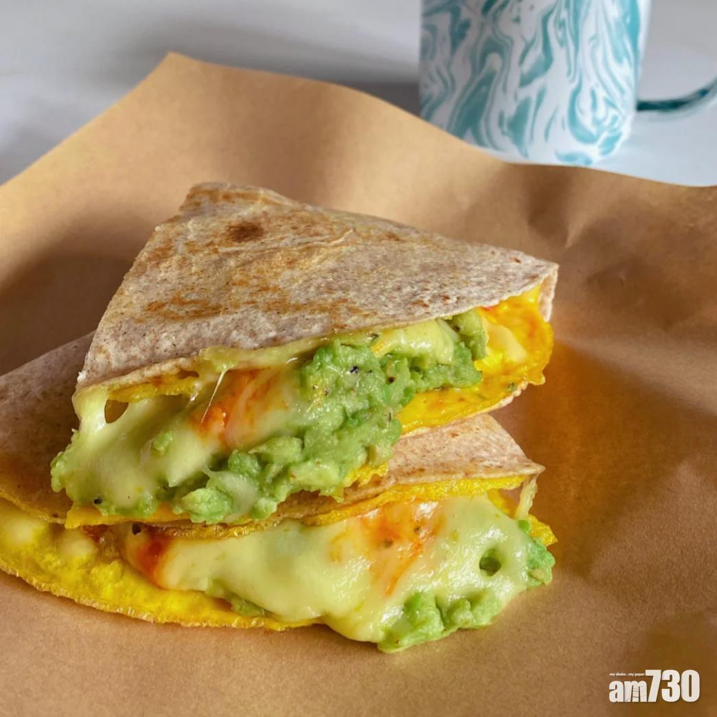 捲餅食譜|芝士牛油果全麥捲餅絕對足夠補充蛋白質所需!