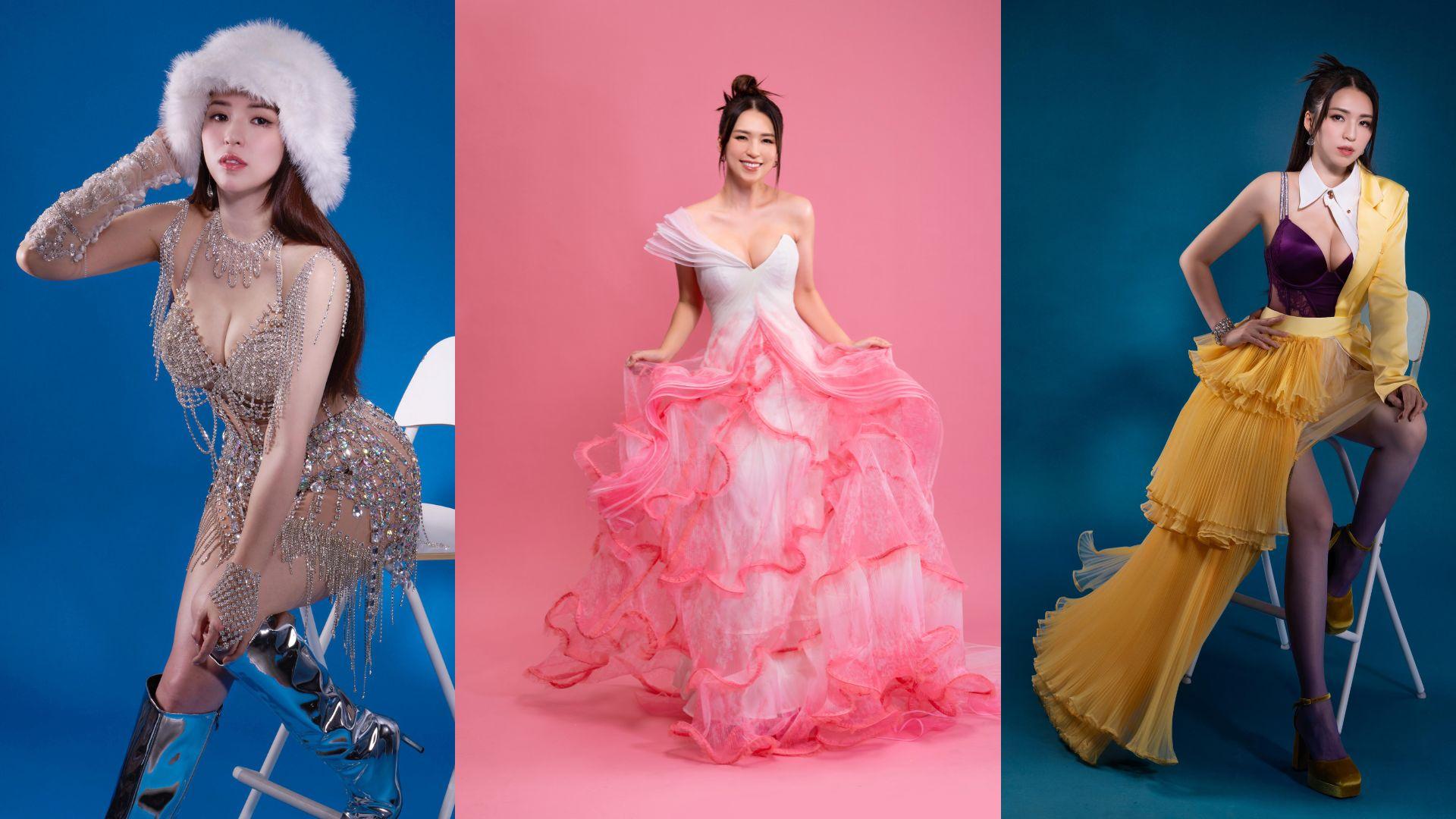 孫慧雪連續七年擔任美胸公司代言人。