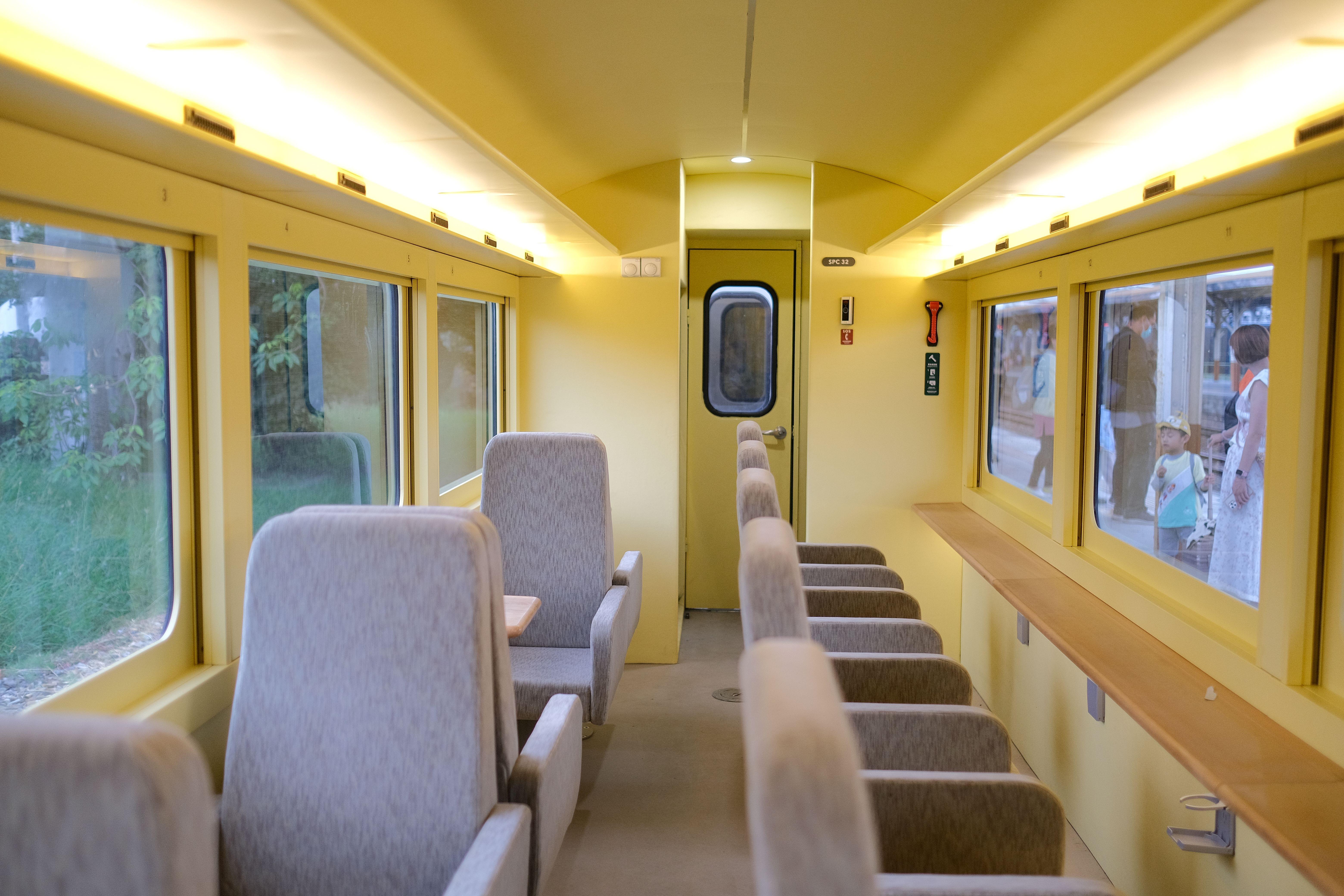 瞭望席可360度旋轉