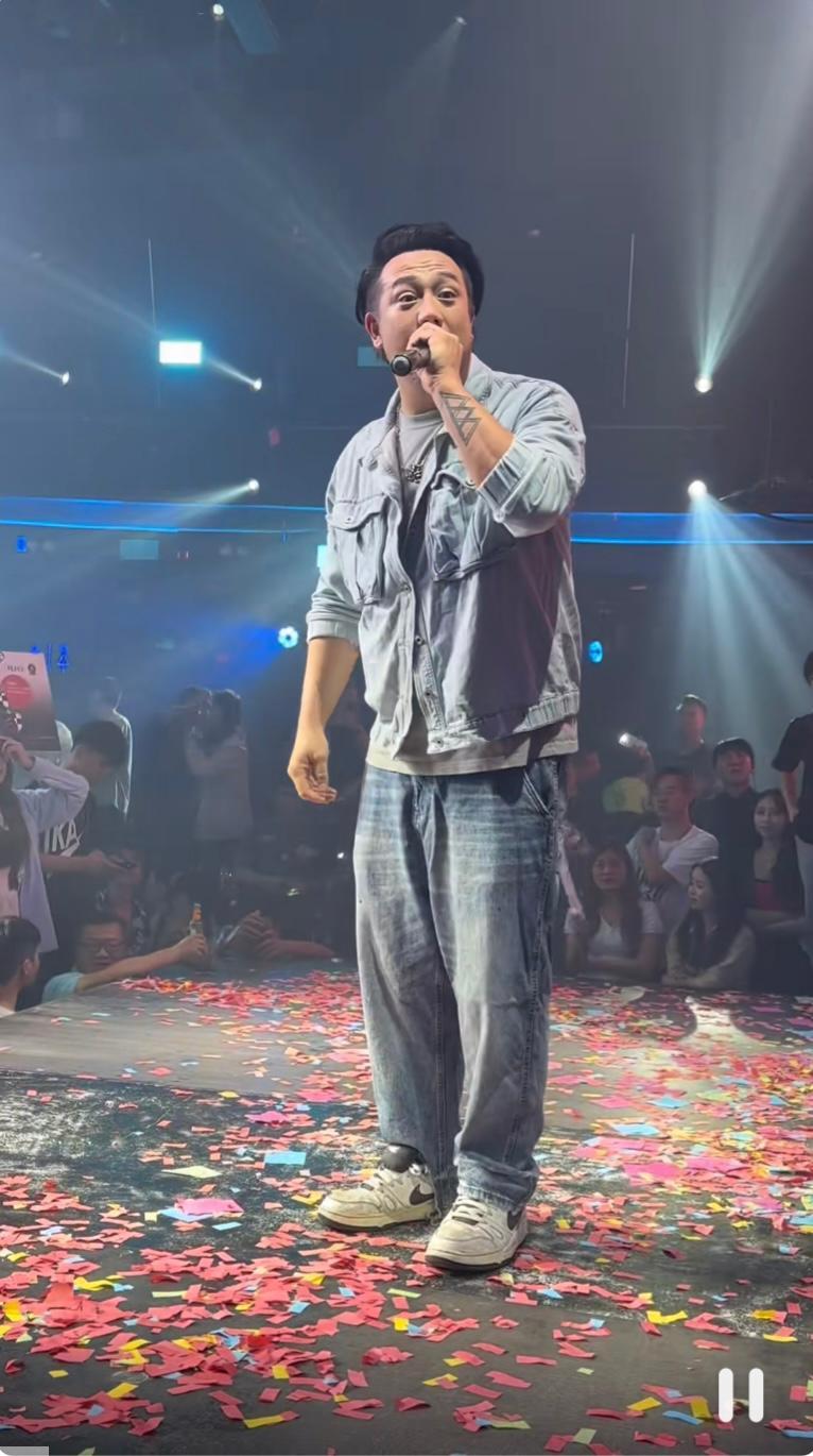 張致恒內地登台,全場氣氛高漲。