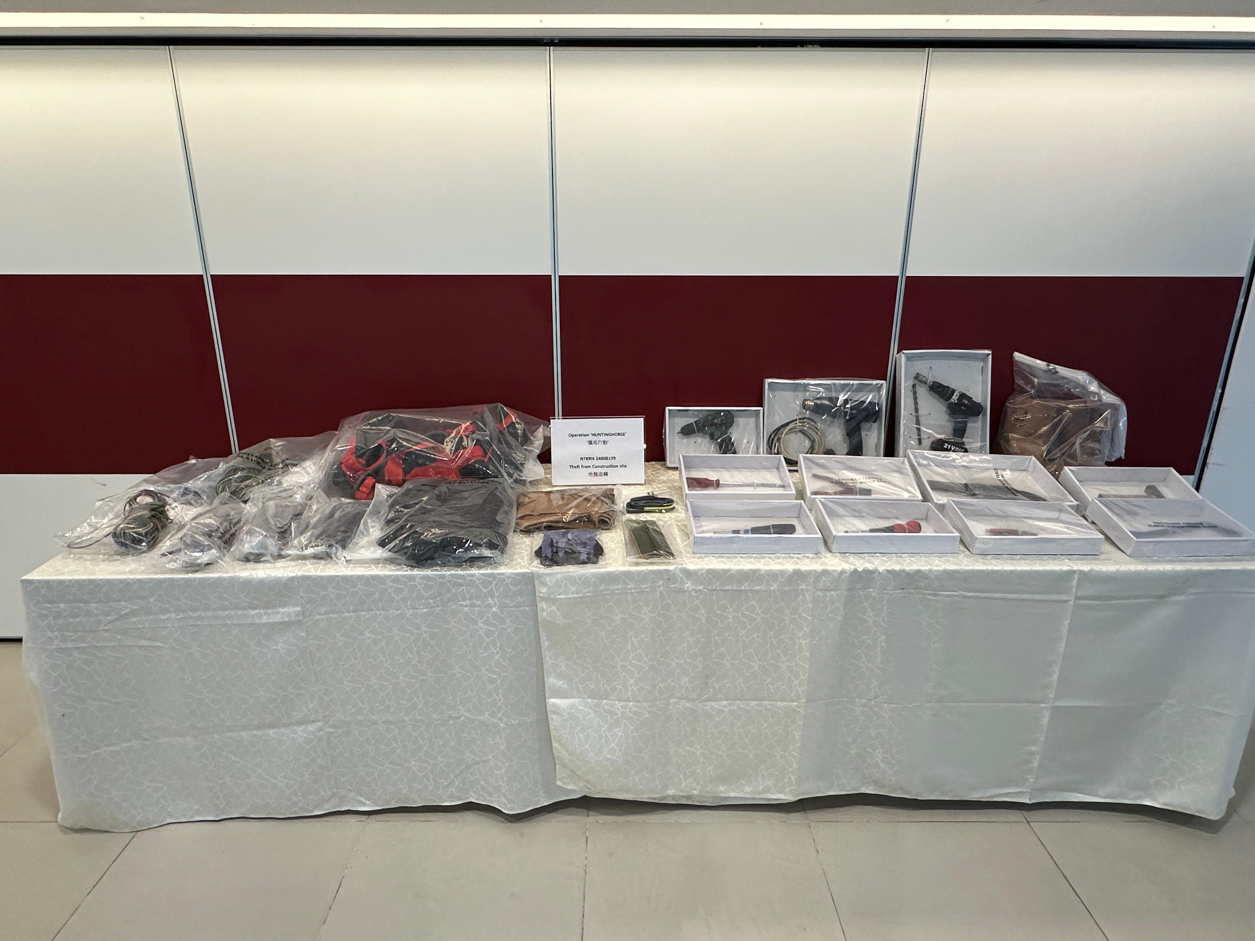 啟德秀茂坪地盤盜竊案拘18人 喬裝工人偷70萬財物