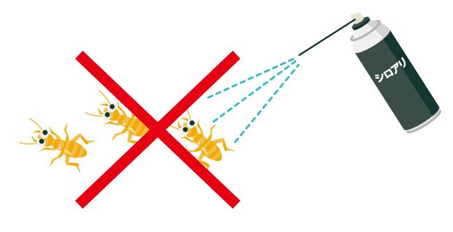 家中被白蟻入侵!怎麼辦?避免輕率地使用殺蟲劑