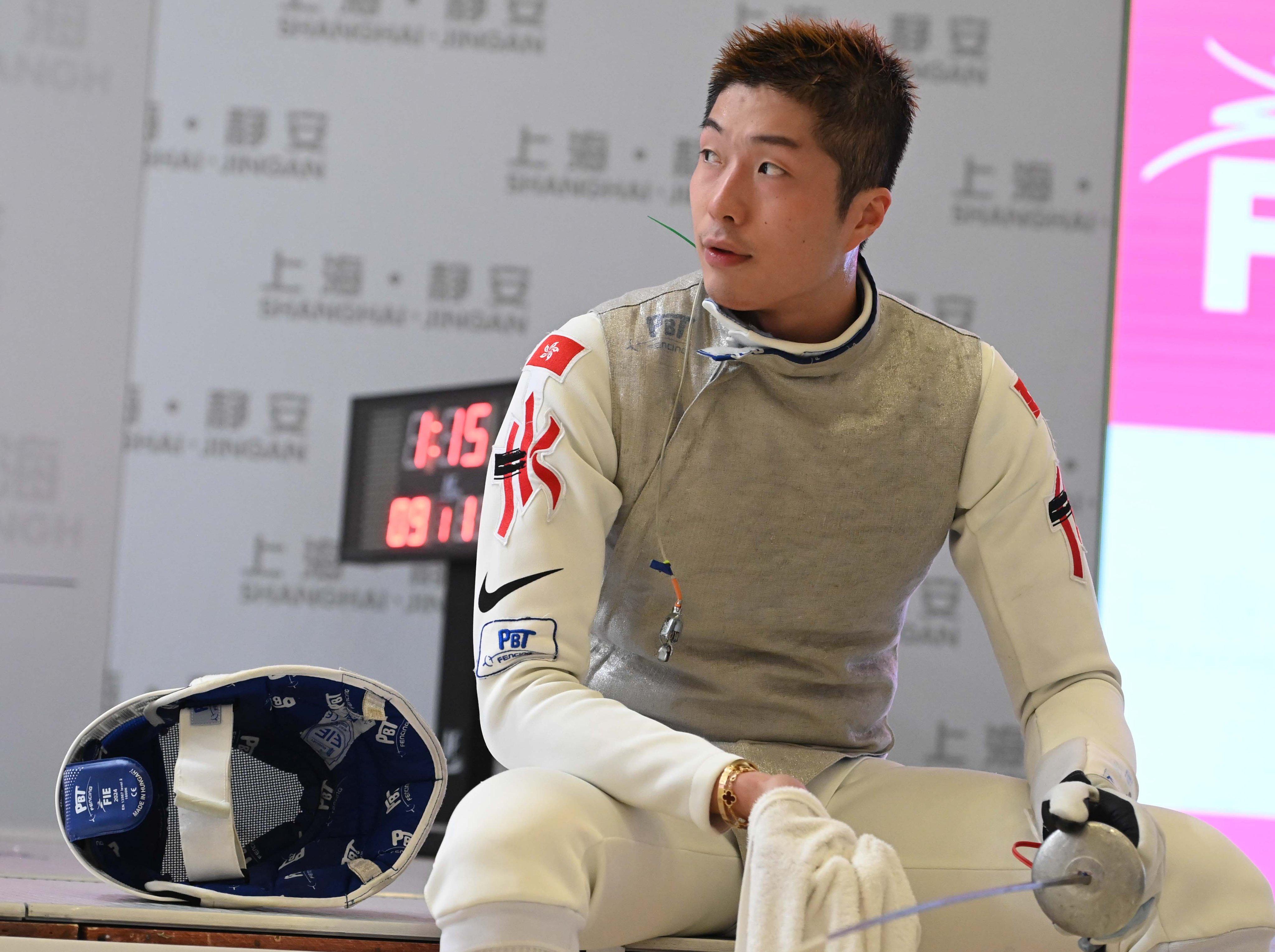 張家朗國際劍聯花劍大獎賽上海站奪冠