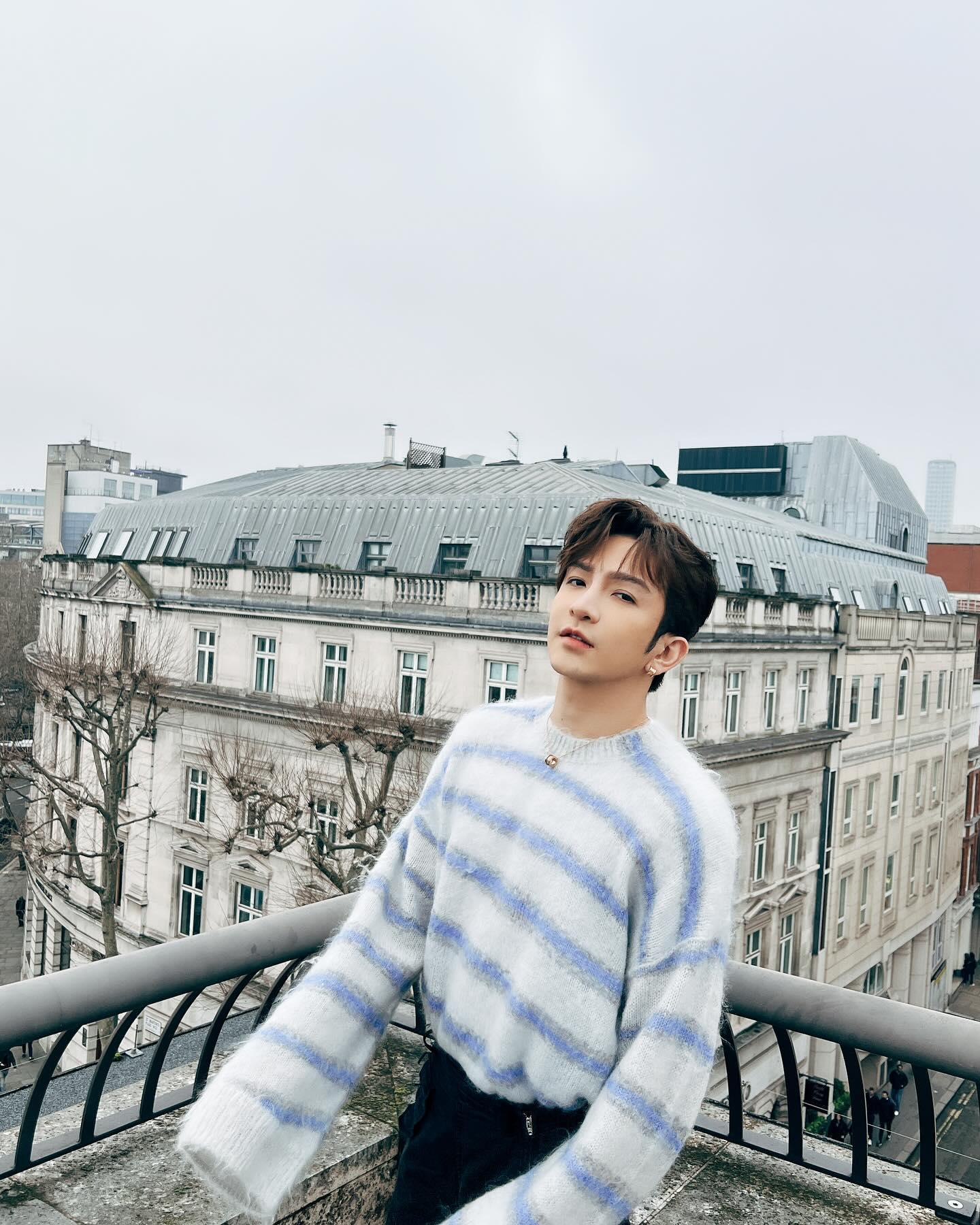 盧瀚霆被指不滿盧覓雪的言論,而在IG限時動態連環出PO回應。