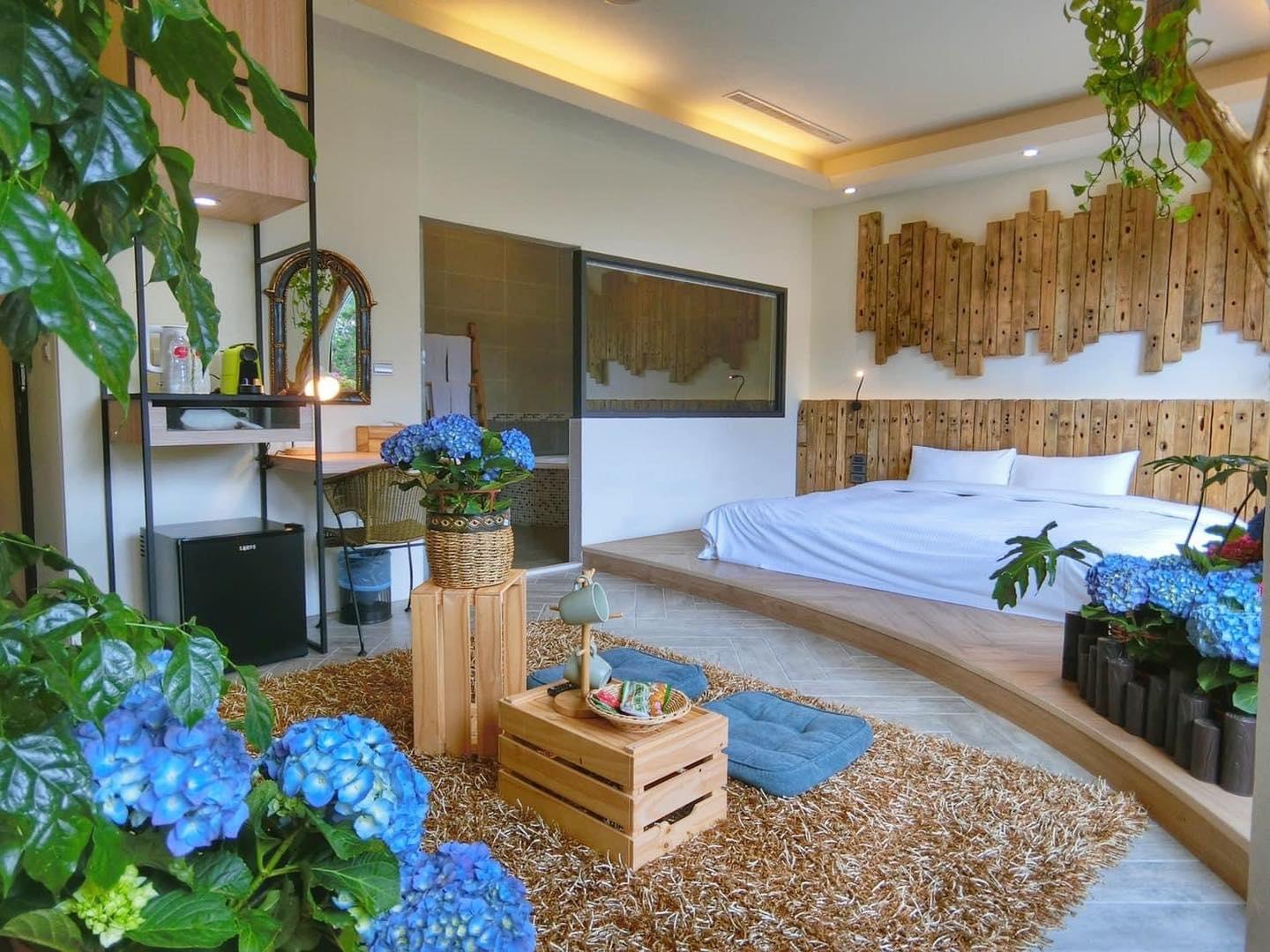 放滿新鮮繡球花(照片來源:花露農場 FlowerHome facebook專頁)