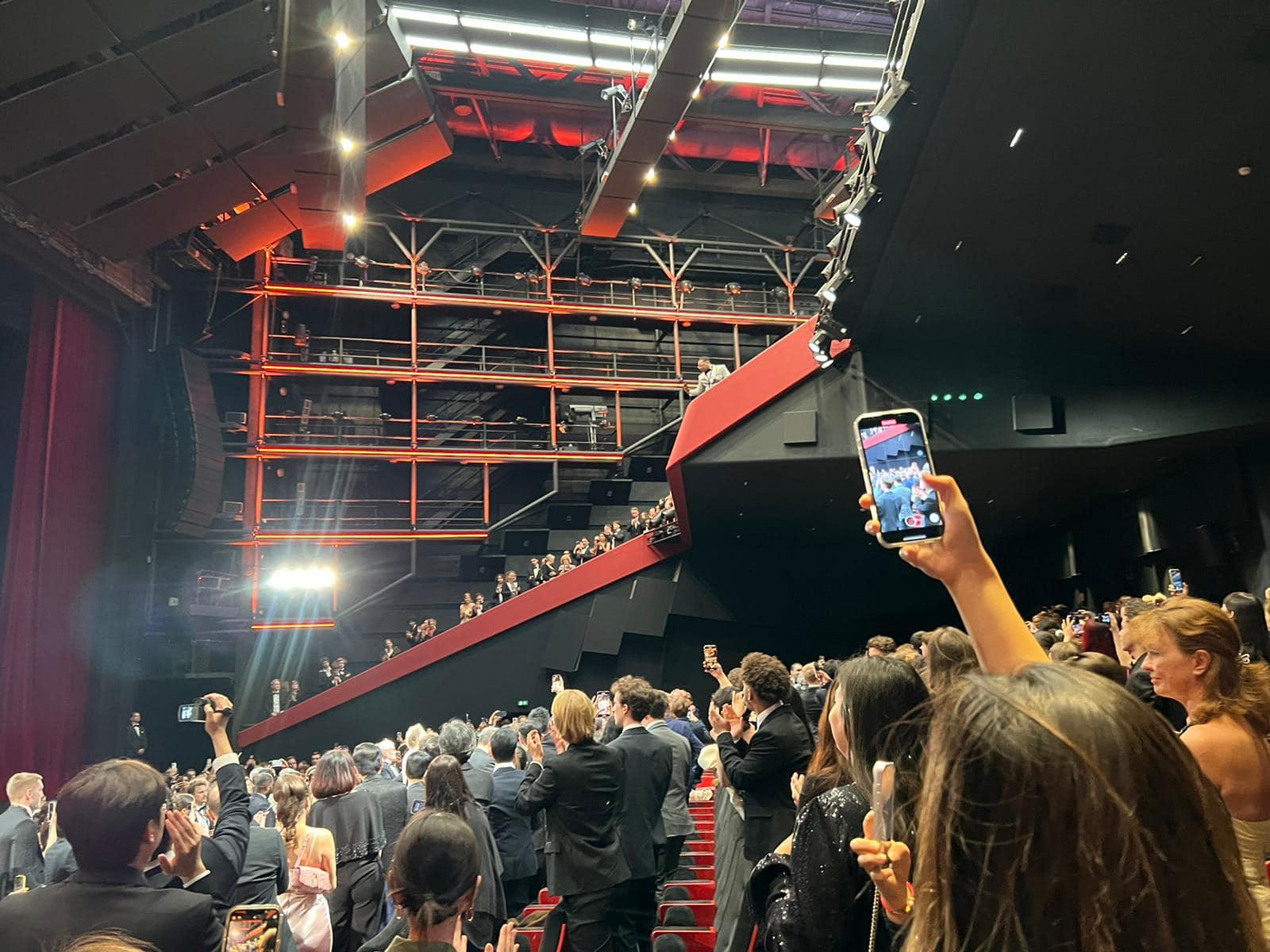 楊潤雄在社交專頁表示,恭賀「九龍城寨之圍城」在康城受到歡迎