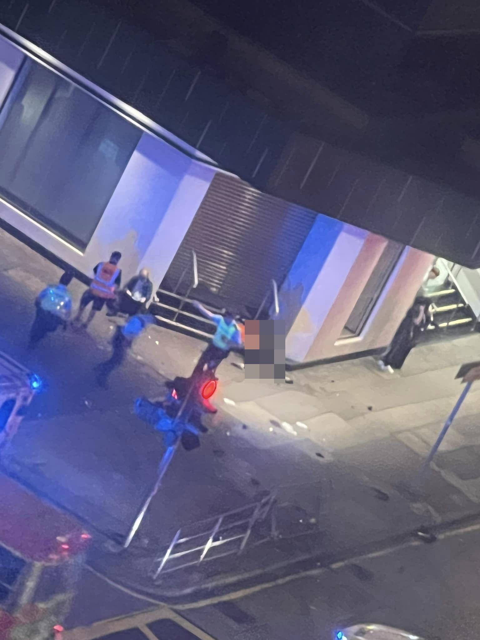 旺角凌晨發生致命交通意外。(香港突發事故報料區)