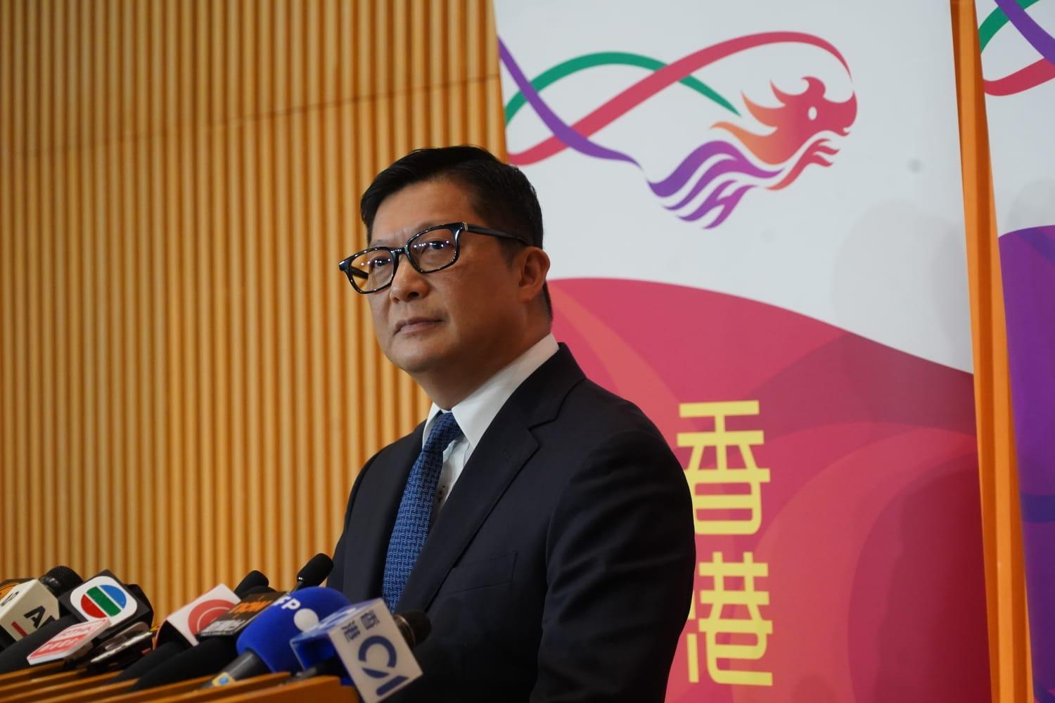 鄧炳強重申客觀批評政府是完全無問題。