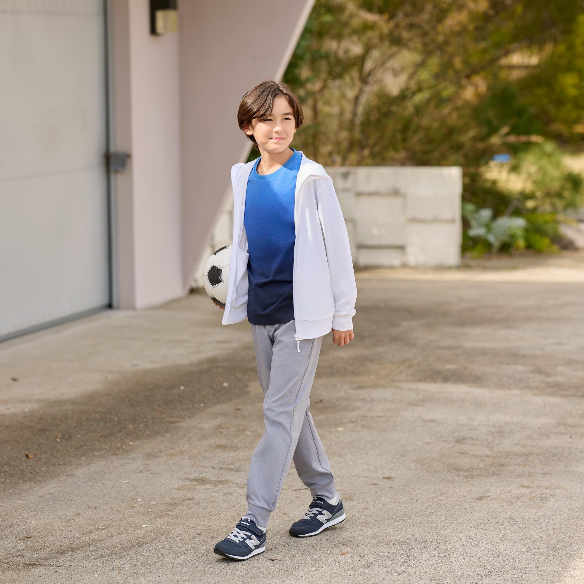 超彈性 DRY-EX 圓領 T 恤(短袖) 感謝價格$59 (原價$79)