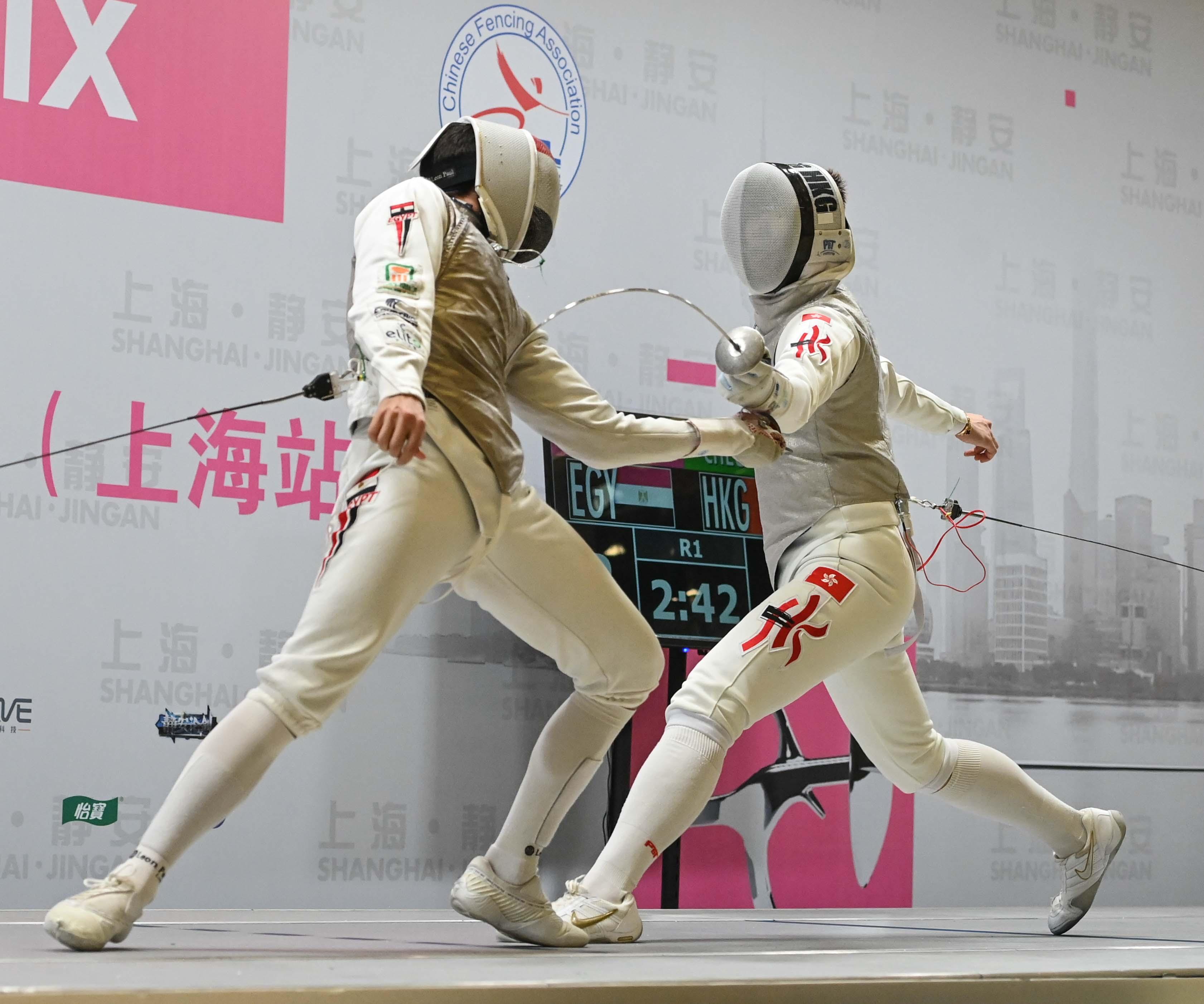 張家朗國際劍聯花劍大獎賽上海站奪冠