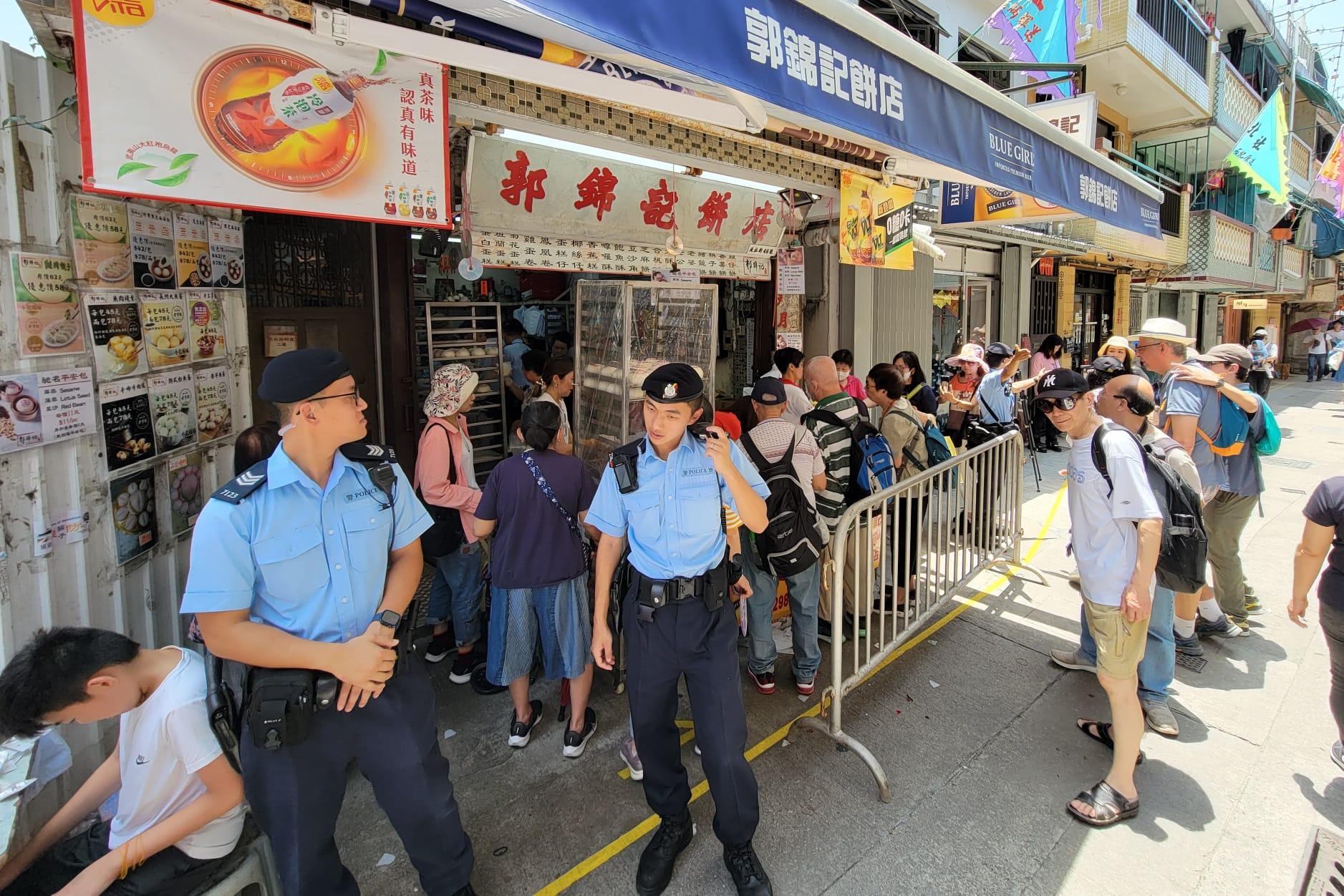 長洲太平清醮。(林俊源攝)