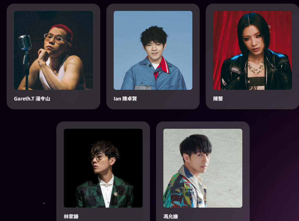 CHILL CLUB頒獎禮2024|年度推介歌手獎,唱作歌手五強,陳蕾、Gareth.T、馮允謙、林家謙、Ian陳卓賢