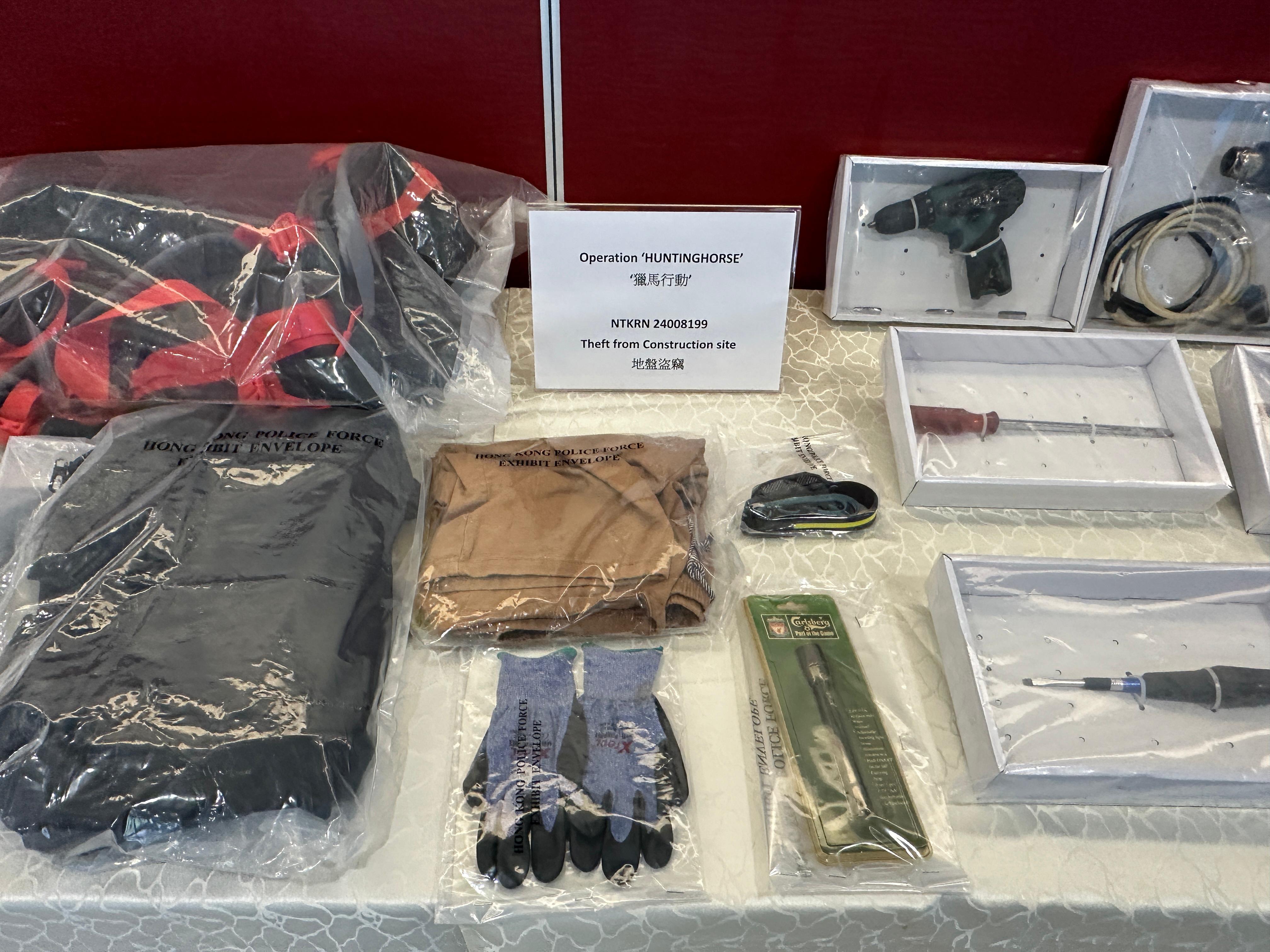 啟德秀茂坪地盤盜竊案拘18人 喬裝工人偷70萬財物