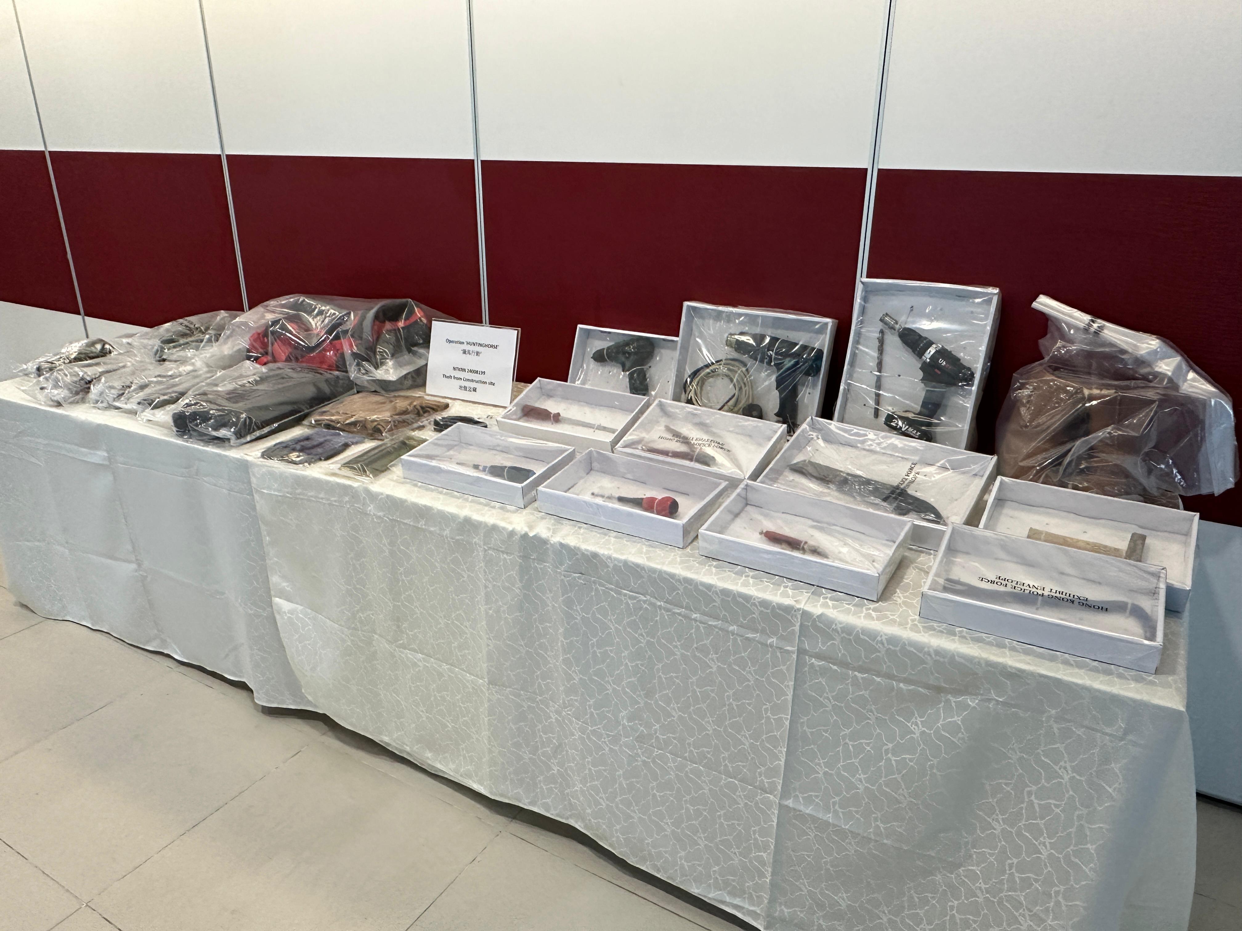 啟德秀茂坪地盤盜竊案拘18人 喬裝工人偷70萬財物