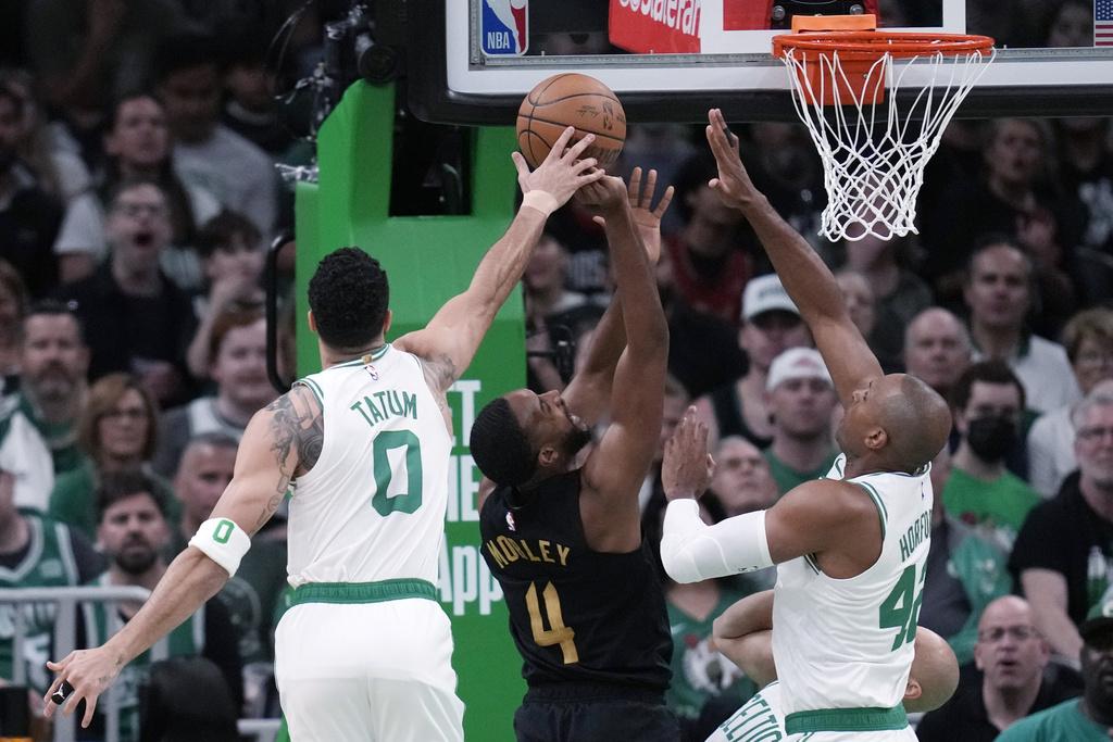 塞爾特人120:95擊敗騎士。(美聯社)