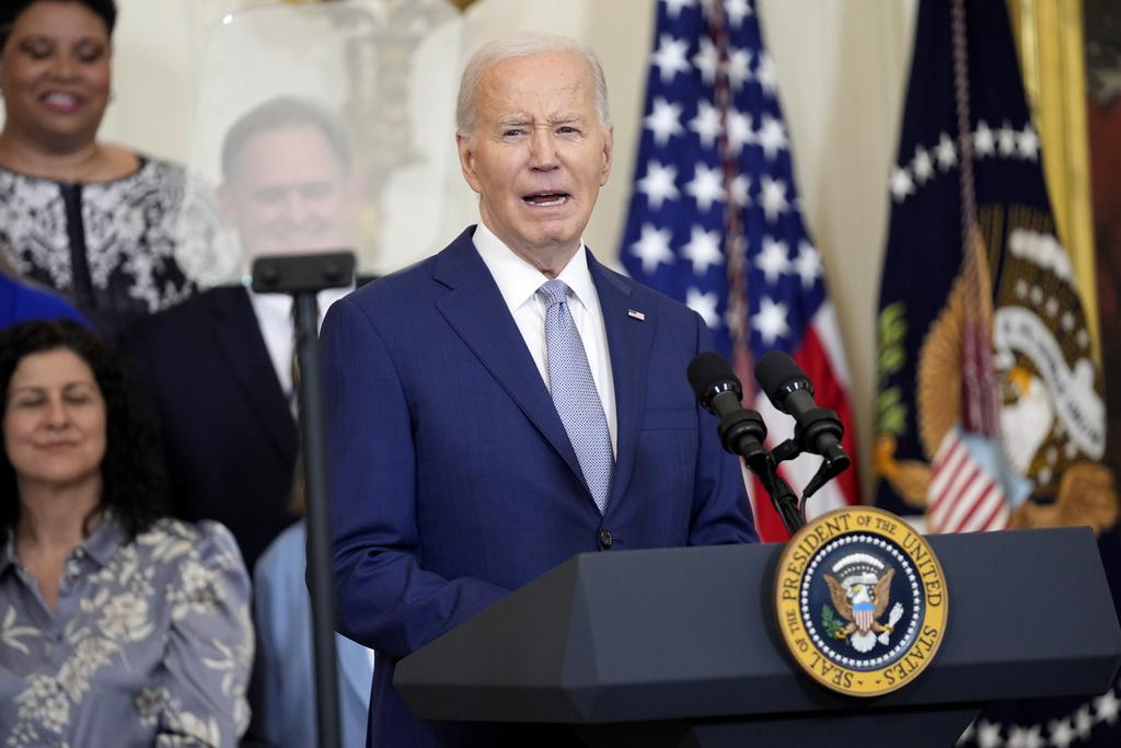 拜登接二連三在公開場合搞錯世界領袖的名字。(美聯社)